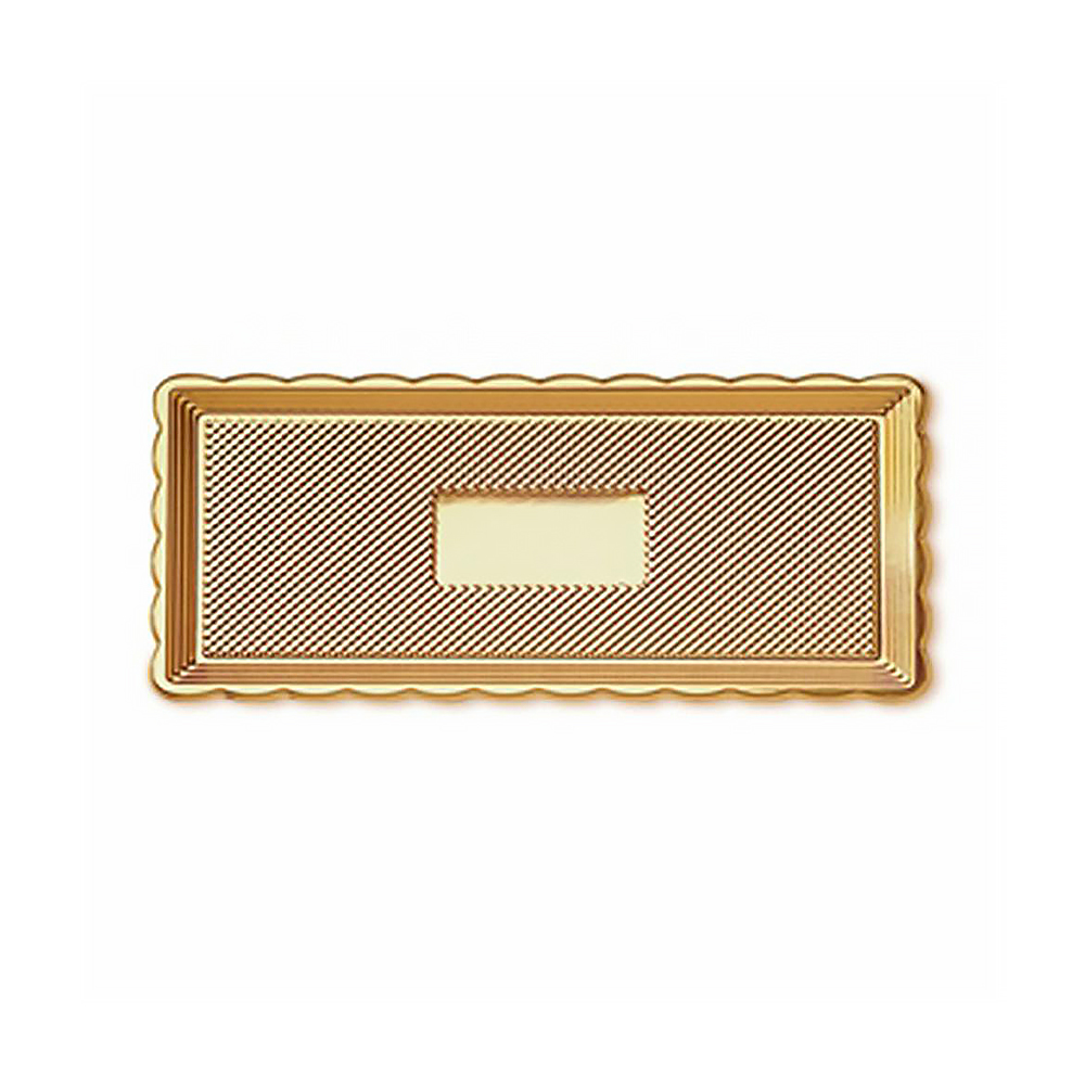 018109040 Taca złota prostokątna 15x40x1 cm  (2025)