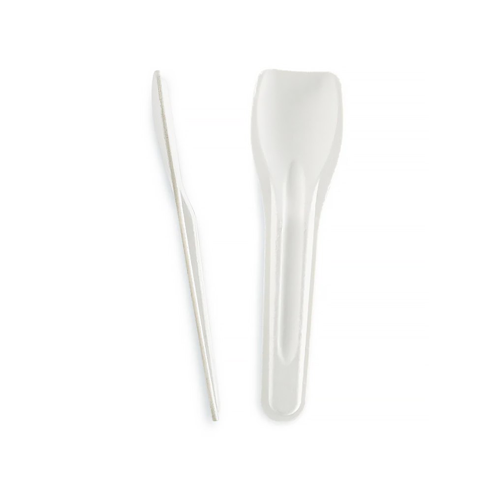 Łopatki do lodów papierowe białe BIO 9,8 cm (500 szt.)