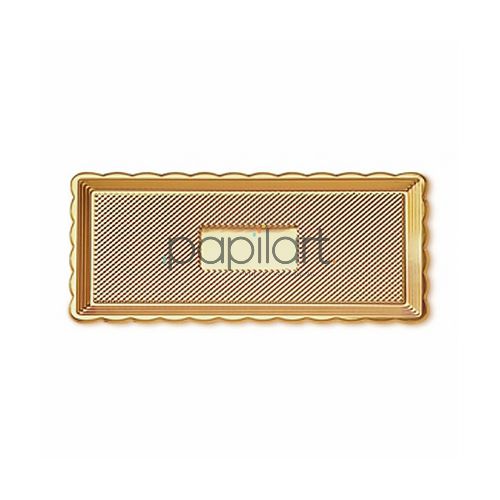 018109040 Taca złota prostokątna 15x40x1 cm (2025)