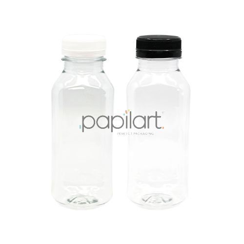 Butelka plastikowa PET kwadratowa do diet i soków