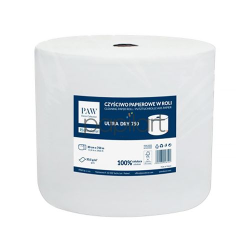 Czyściwo papierowe w roli Ultra Dry 750 m