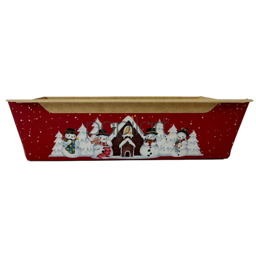 Forma 180 Zimowa Bałwanki czerwona 180x80x55mm