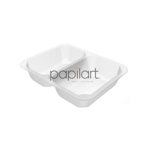 Pojemnik PP 2-dzielny 227x178 perłowy