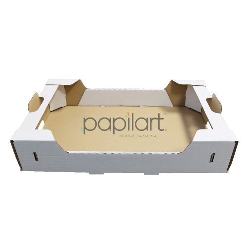 Karton na pączki z półką wzmacniany