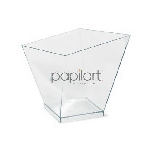 257100140 Pucharek 60 ml kwadrat skośny, 55x55x55 mm