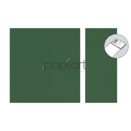 Serwetki 32x38 cm Pocket Softpoint  Unicolor - ZIELONA a50