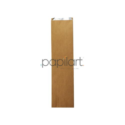 Torba termiczna papier + alu. 450x110x40 mm brązowa 1000 szt.