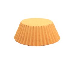 Papilotki Cupcake pomarańczowe 50x30 mm