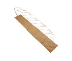 Torba BAGIETKA 580x100x60 mm brązowa 500 szt.