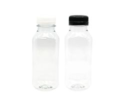 Butelka plastikowa PET kwadratowa do diet i soków