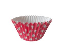 Papilotki Cupcake Polka 50/40 różowe