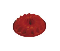Forma silikonowa Babka Karbowana niska