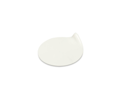 272002110 Podkładka okrągła 8,5 cm plastikowa biała