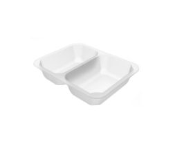 Pojemnik PP 2-dzielny 227x178 perłowy