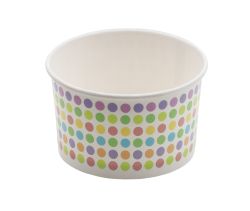 Miska 360 ml BIO Pastele Kropki