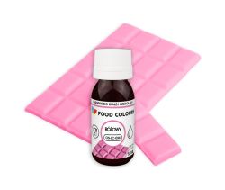 Barwnik RÓŻOWY do białej czekolady olejowy 18 ml Food Colours