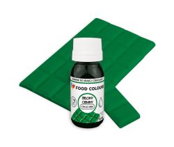 Barwnik ZIELONY CIEMNY do białej czekolady olejowy 18 ml Food Colours