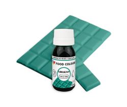 Barwnik TURKUSOWY do białej czekolady olejowy 18 ml Food Colours