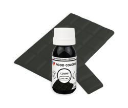 Barwnik CZARNY do białej czekolady olejowy 18 ml Food Colours