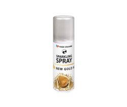 Złoty pyłek metaliczny w sprayu 50 ml Food Colours