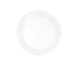 Serwetki porcelanowe okrągłe białe (100 szt.)