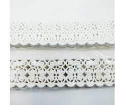 Serwetki porcelanowe prostokątne białe
