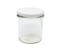 Słoik szklany 370 ml, ⌀ 82 mm  (8 szt.)