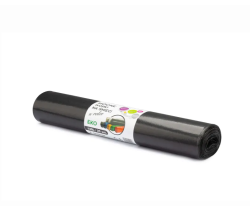 Worki na śmieci LDPE 120L czarne MOCNE a25
