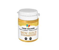 Barwnik metaliczny w proszku New Gold Shimmering, złoty WS-P-155-N Food Colours