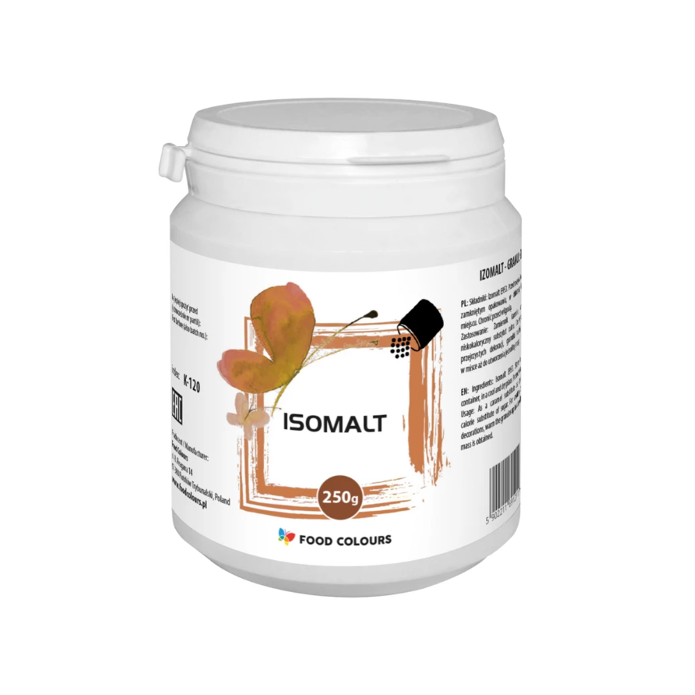 Izomalt cukierniczy do ozdób granulowany E953 250 g Food Colours