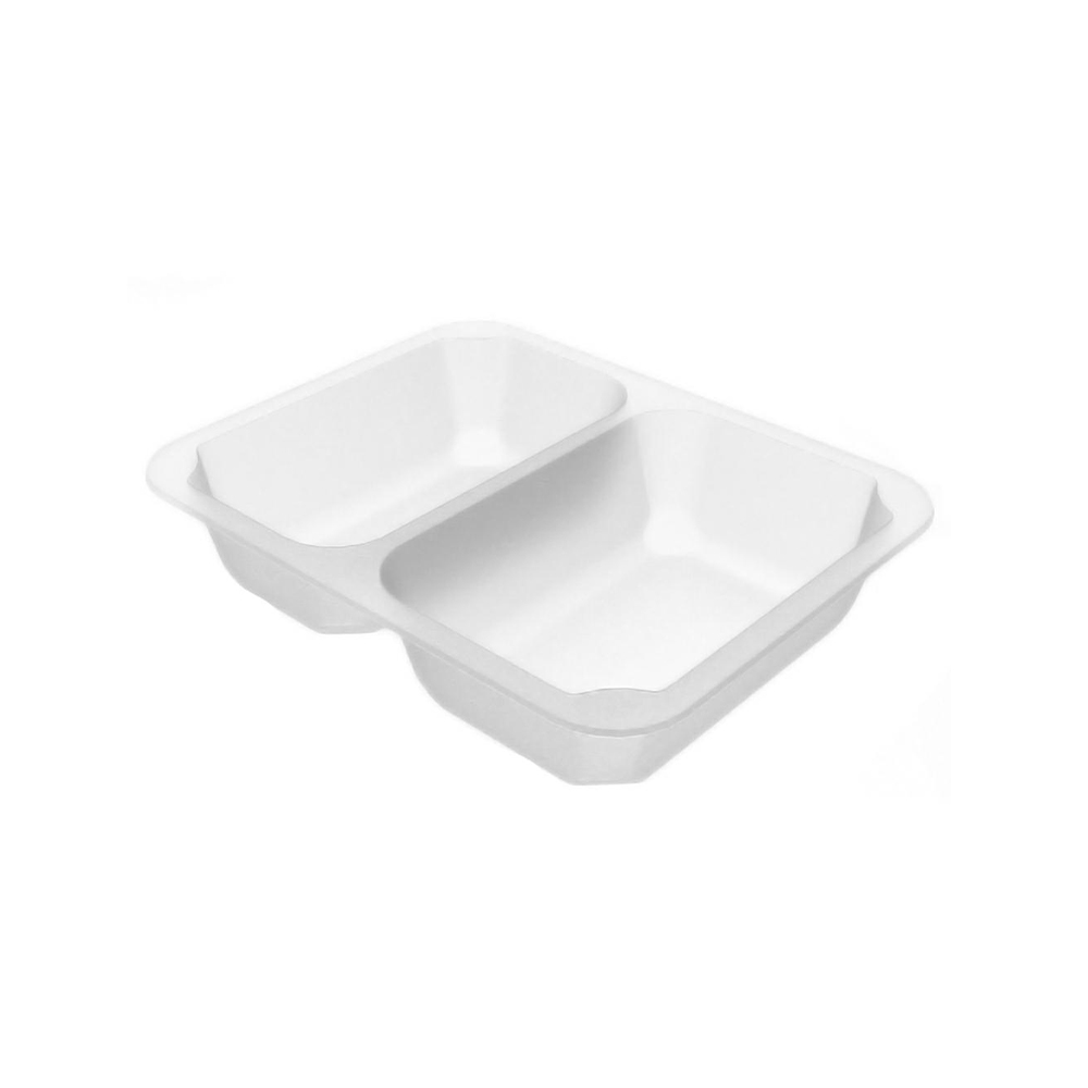 MAPCOR2C22740SC Pojemnik PP 2-dziel 227x178x40 mm perłowy