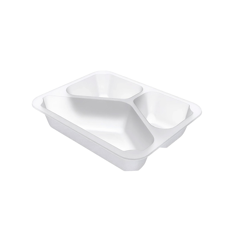 MAPCOR3C22740SC Pojemnik PP 3-dzielny PERŁOWY 227x178x40 mm 