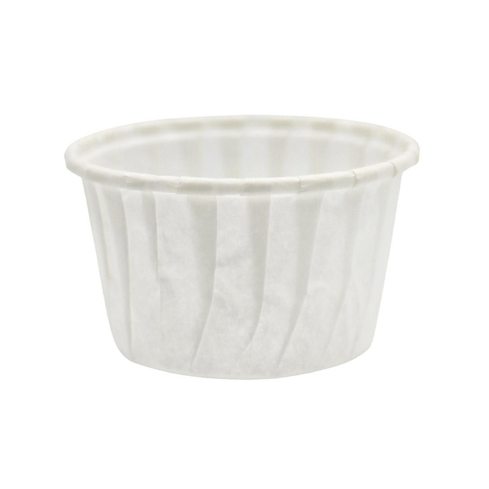 Papilotka kubeczek biały 54x40 mm (50 szt.)