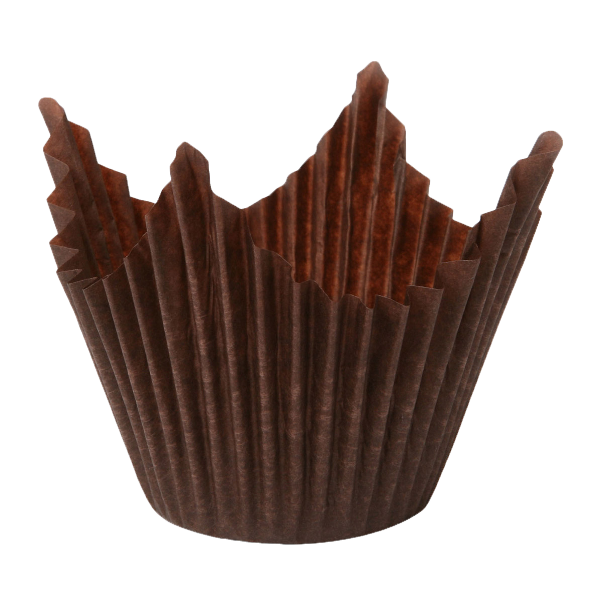 Papilotki korona brązowe 50x70 mm