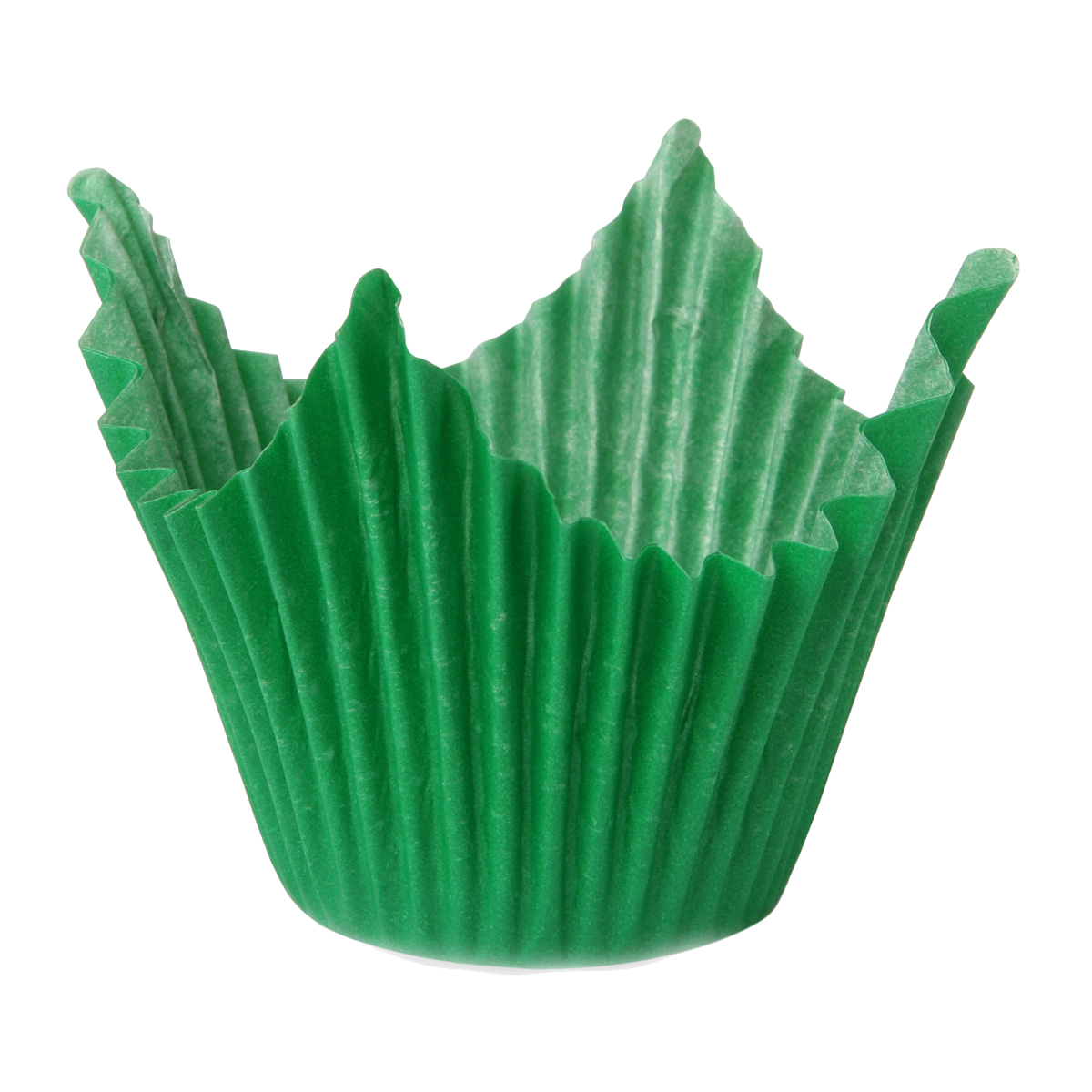 Papilotki korona zielone 50x70 mm