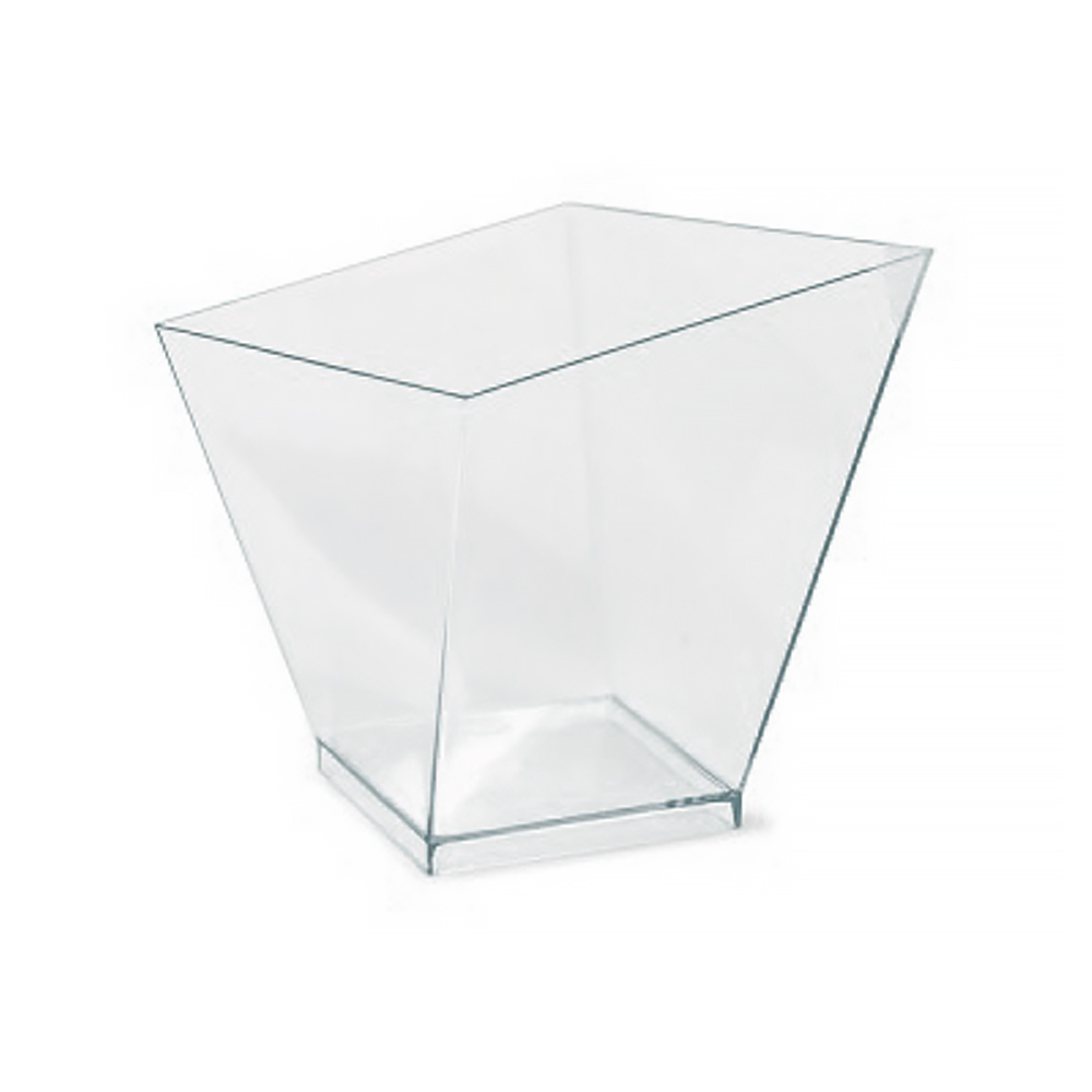 257101170C Pucharek 120 ml kwadrat skośny, 65x65x68 mm