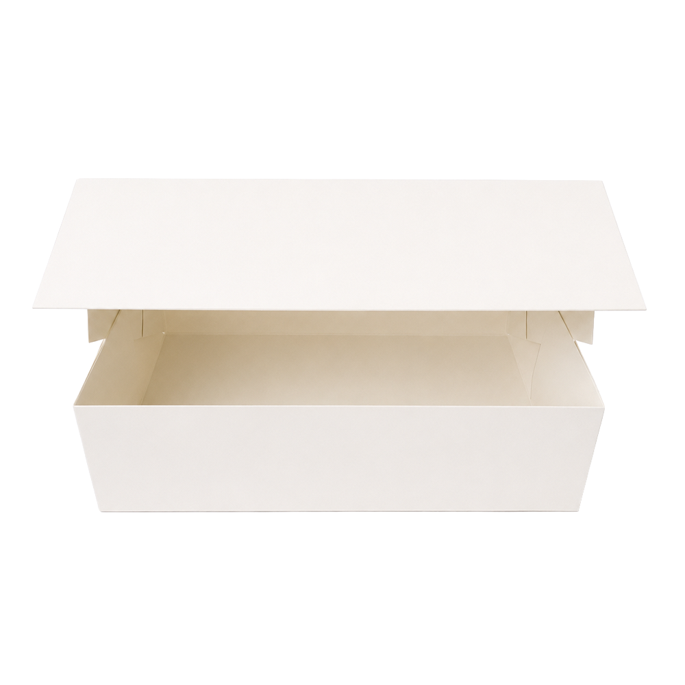 Pudełko na ciasto 210x140x70 mm białe jednoczęściowe
