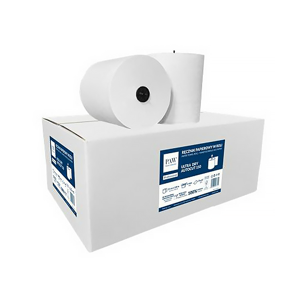 Ręcznik papierowy w roli Ultra Dry Autocut 150 m 6 sztuk