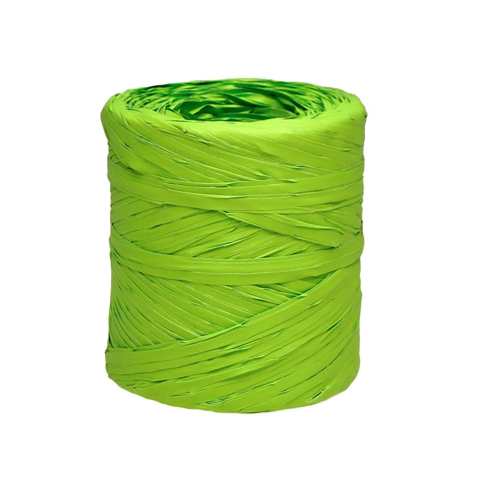 Rafia włoska jasno zielona 200m