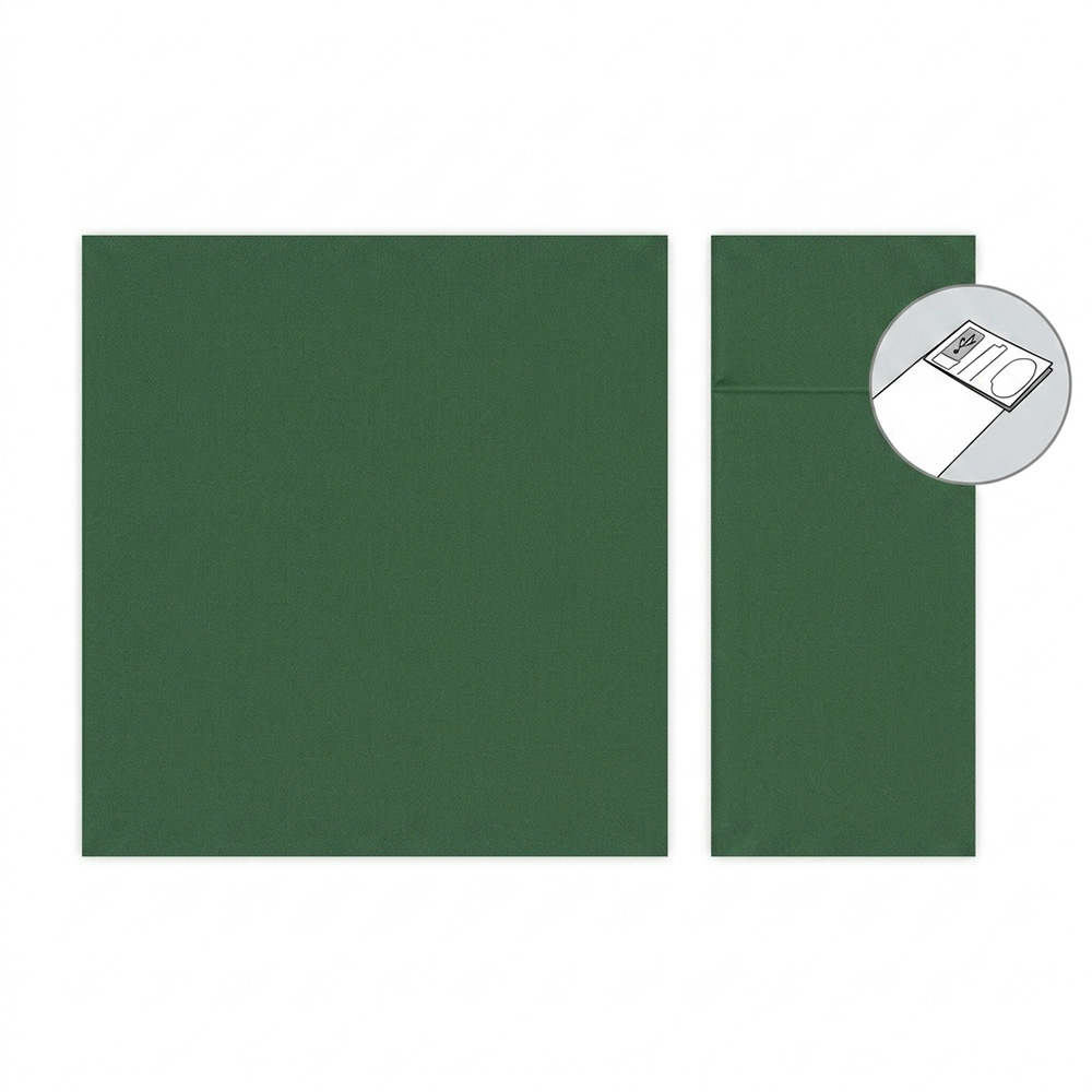 Serwetki 32x38 cm Pocket Softpoint  Unicolor - ZIELONA a50