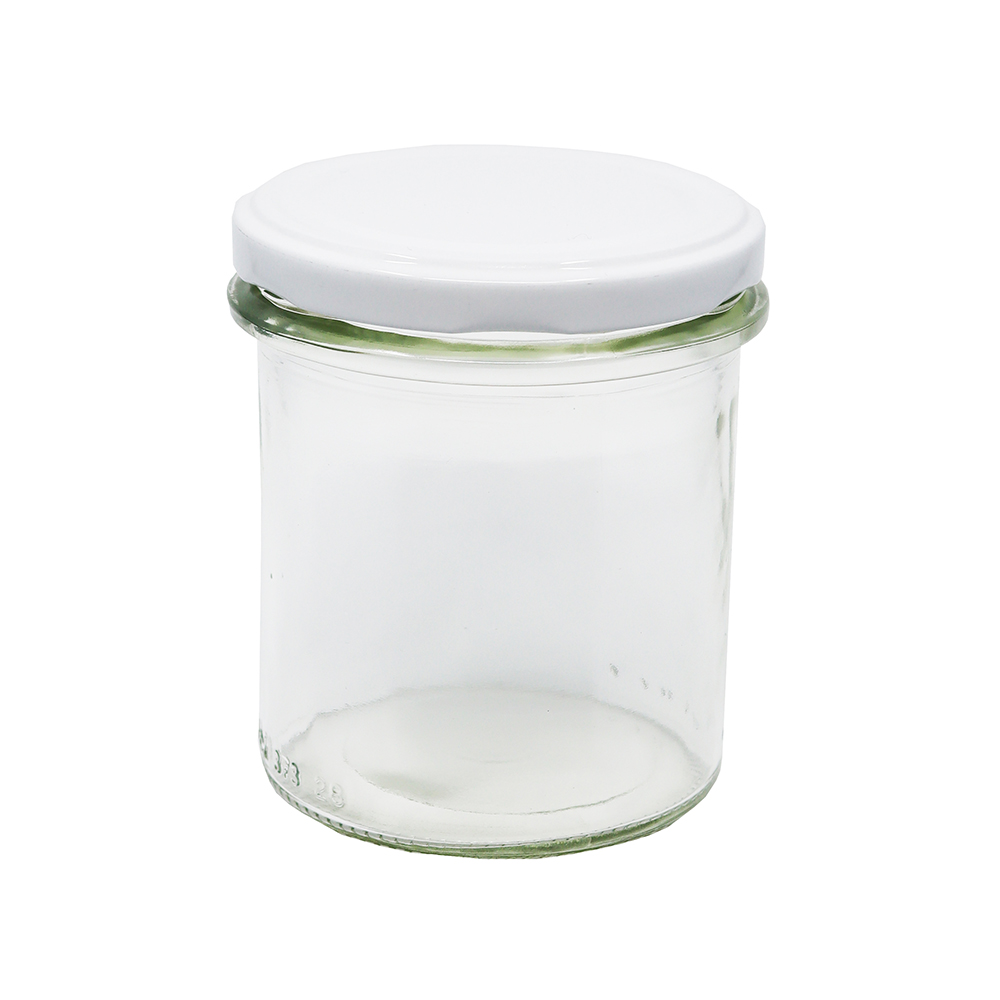 Słoik szklany 370 ml, ⌀ 82 mm  (8 szt.)