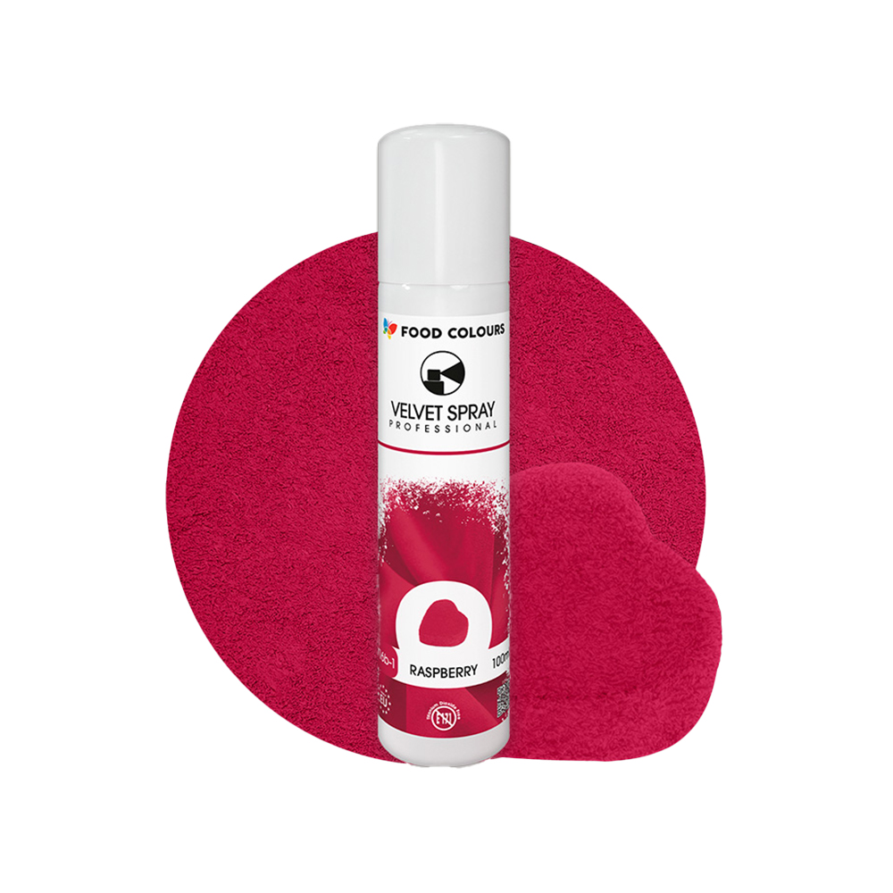 Zamsz w sprayu malinowy 100 ml Food Colours
