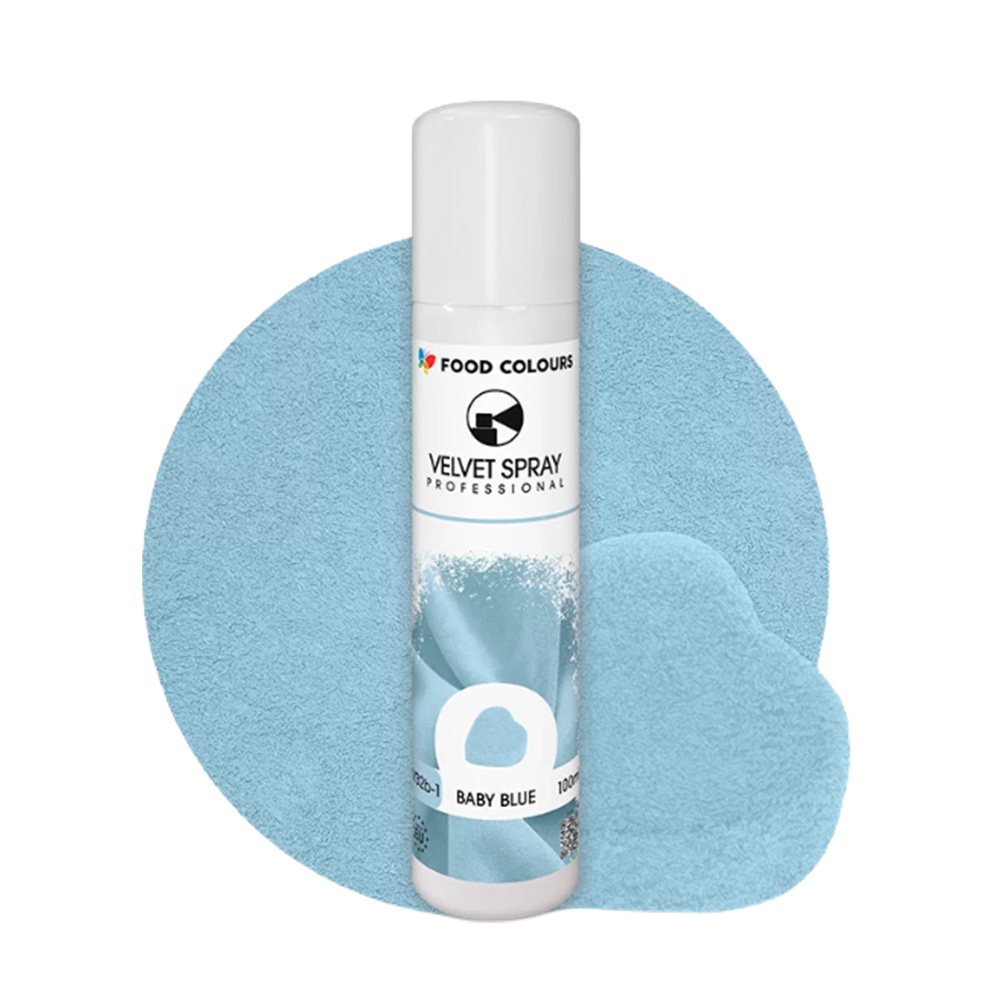 Zamsz w sprayu błękitny 100 ml Food Colours