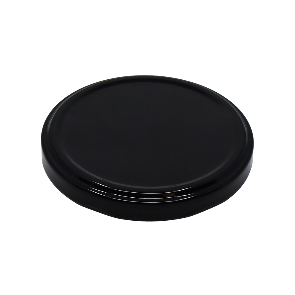 Zakrętka, wieczko do słoika czarne ⌀43 mm (8 szt.)