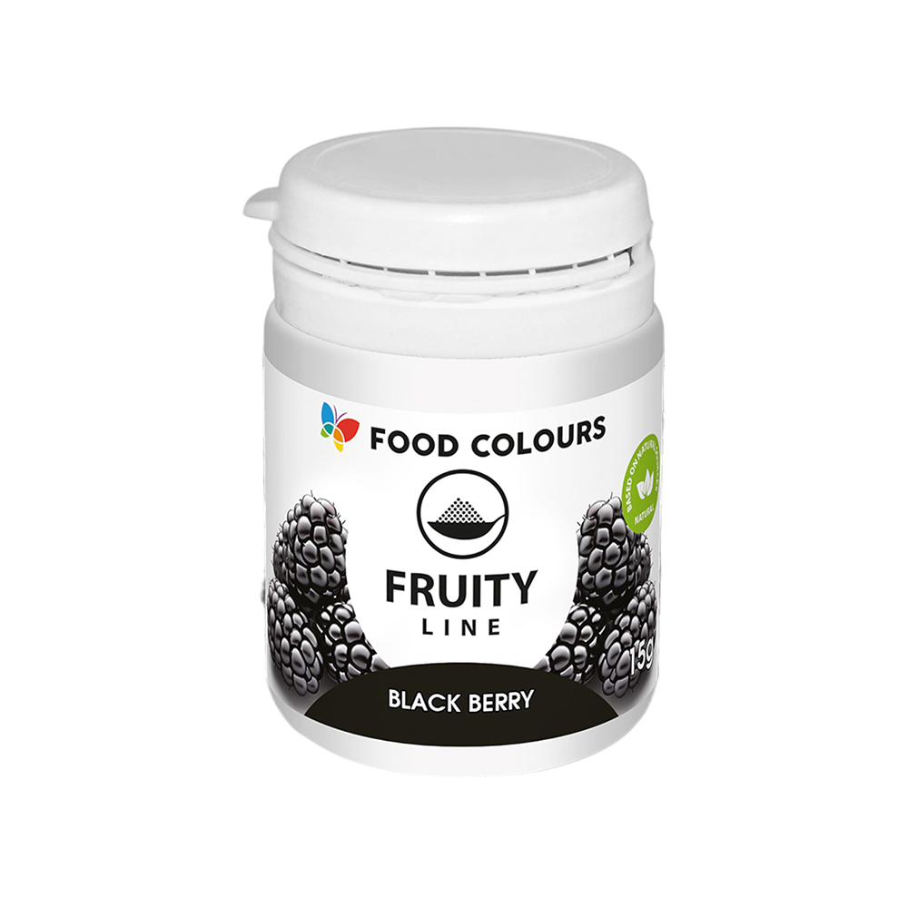 Barwnik w proszku Blackberry Jeżyna FRUITY LINE 15 g Food Colours